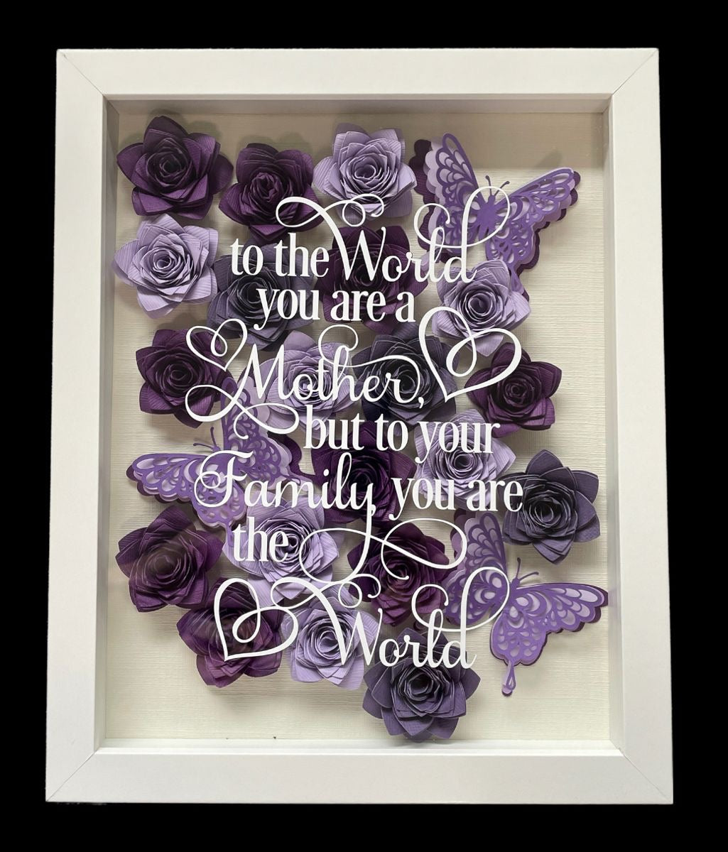 Custom Personalised Shadowbox