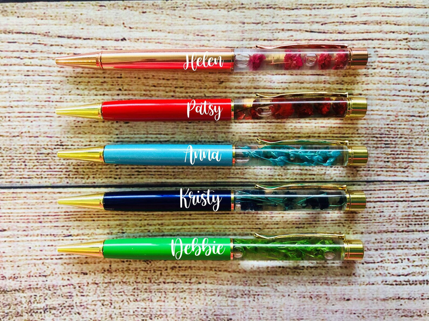 Personalised Flower Pen
