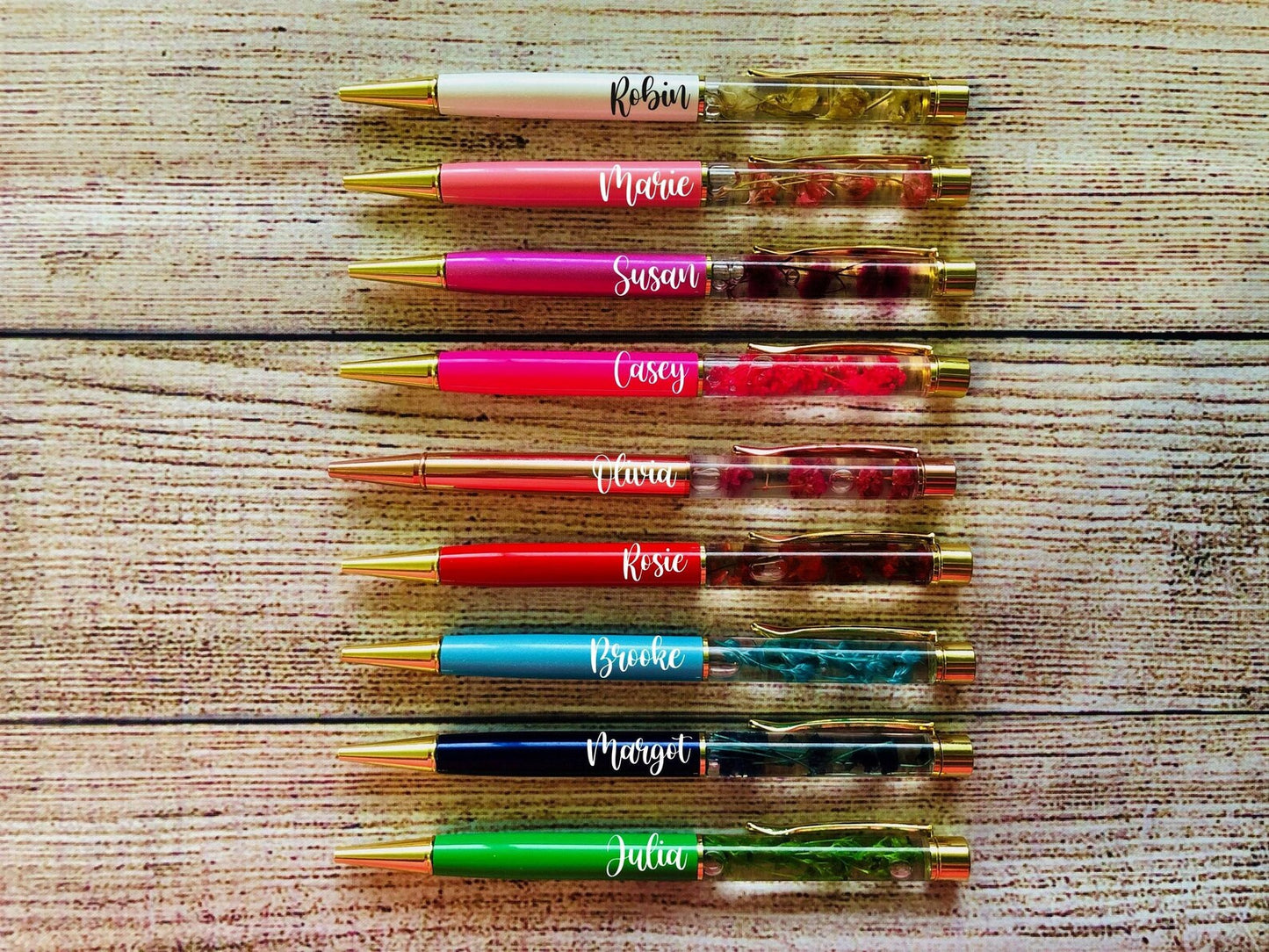 Personalised Flower Pen