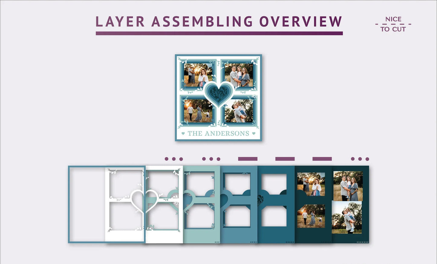 3D Family Gallery Shadow Box