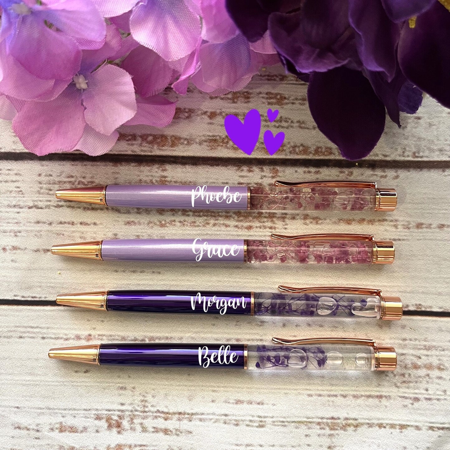 Personalised Flower Pen