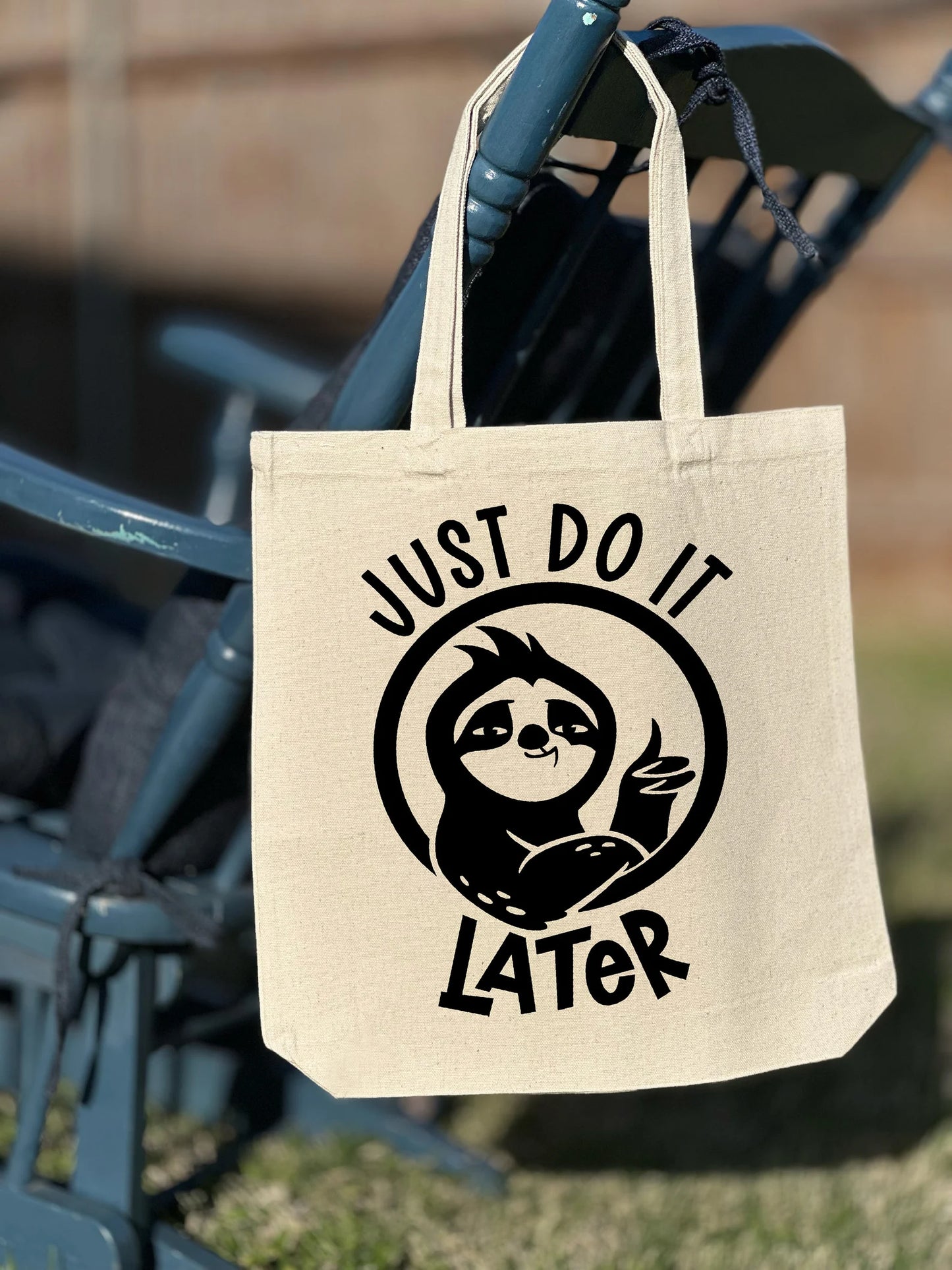 Funny Sloth Tote Bag