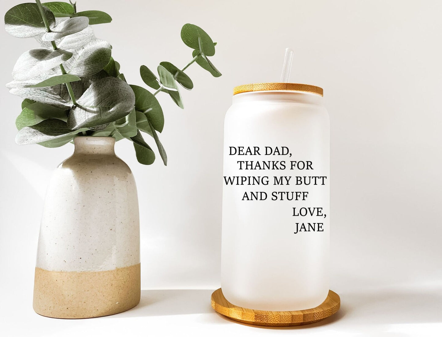 Custom Fathers Day Gift Tumbler