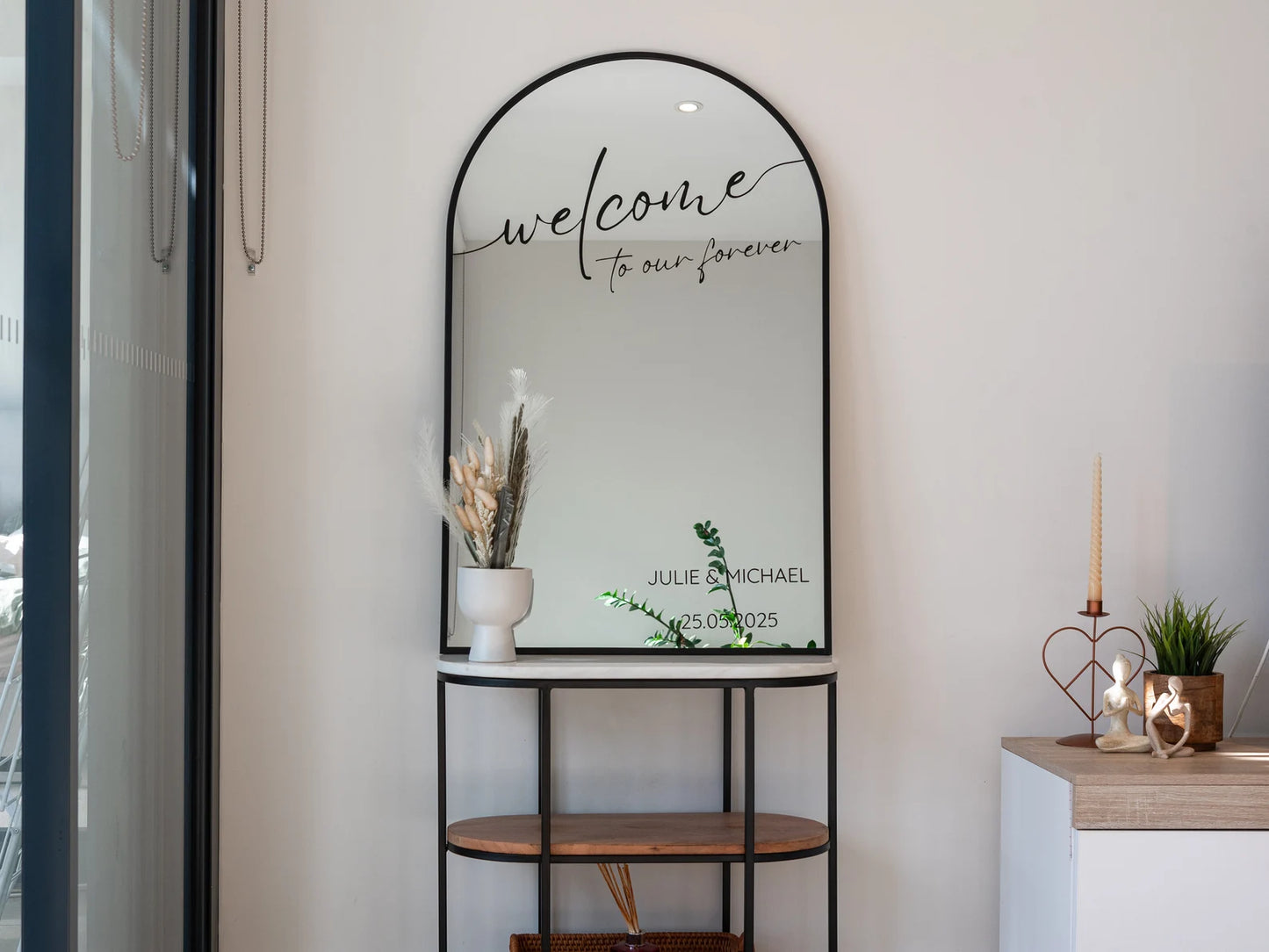 Wedding Selfie Mirror Vinyl Decal