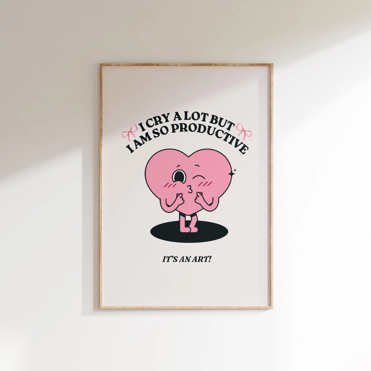 I cry a lot print taylor poster