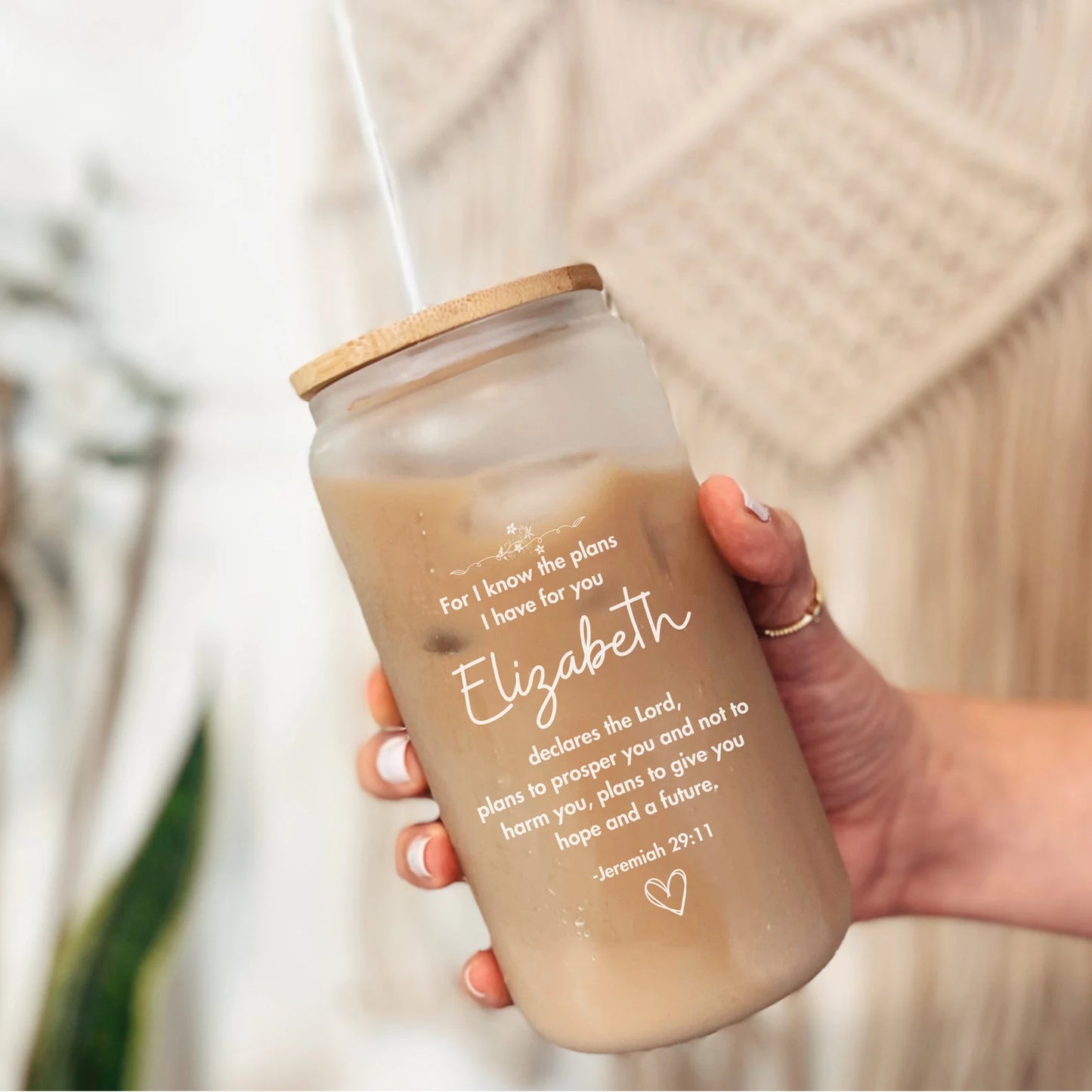 Personalized Bible Verse Tumbler