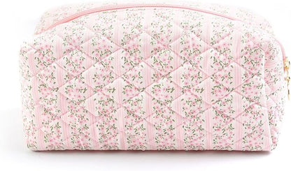 Quilted Cosmetic Bag