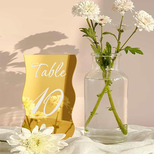 Gold Table Numbers