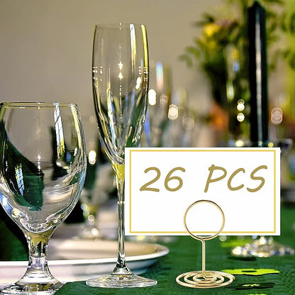 Table Number Holders