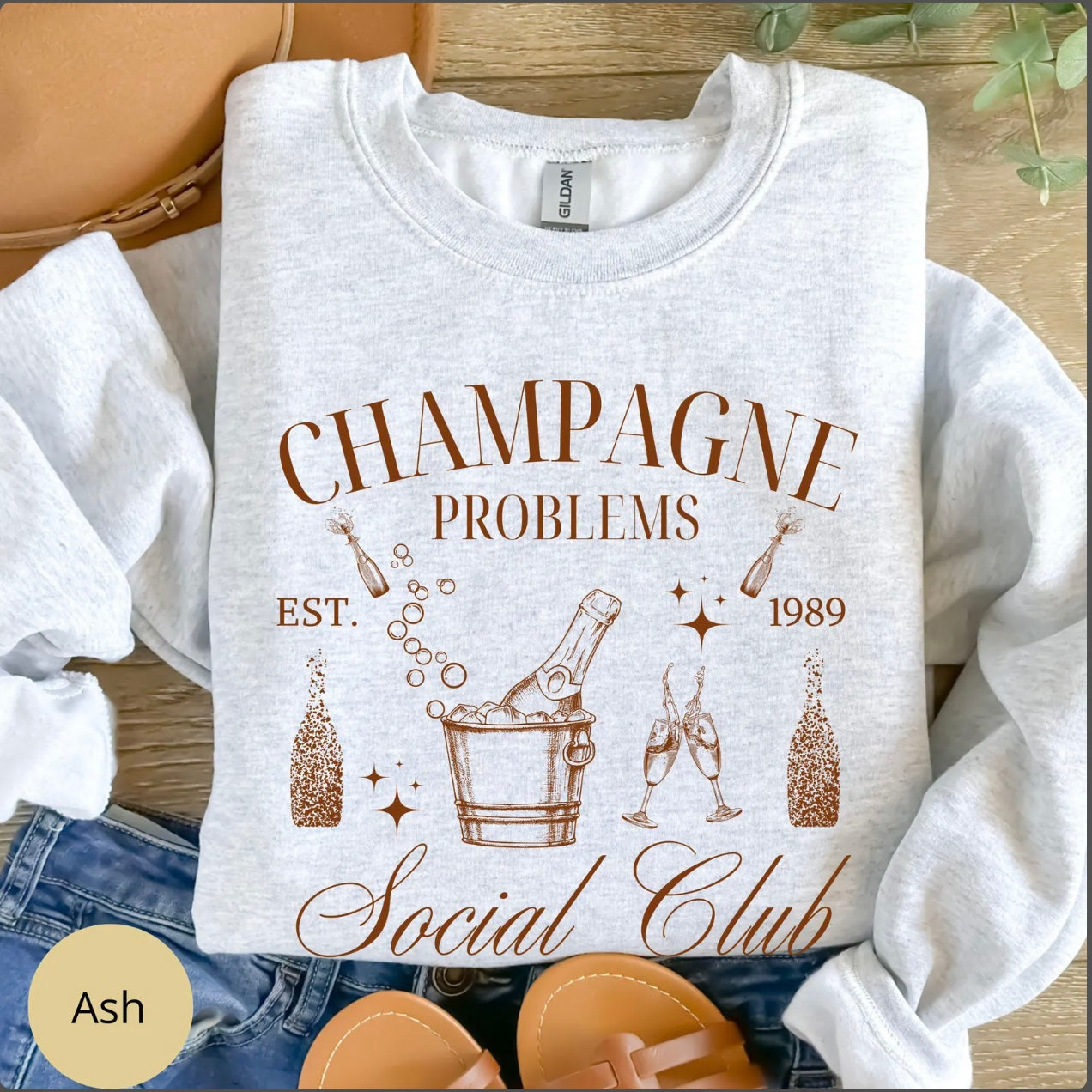 Champagne Problems Sweatshirt