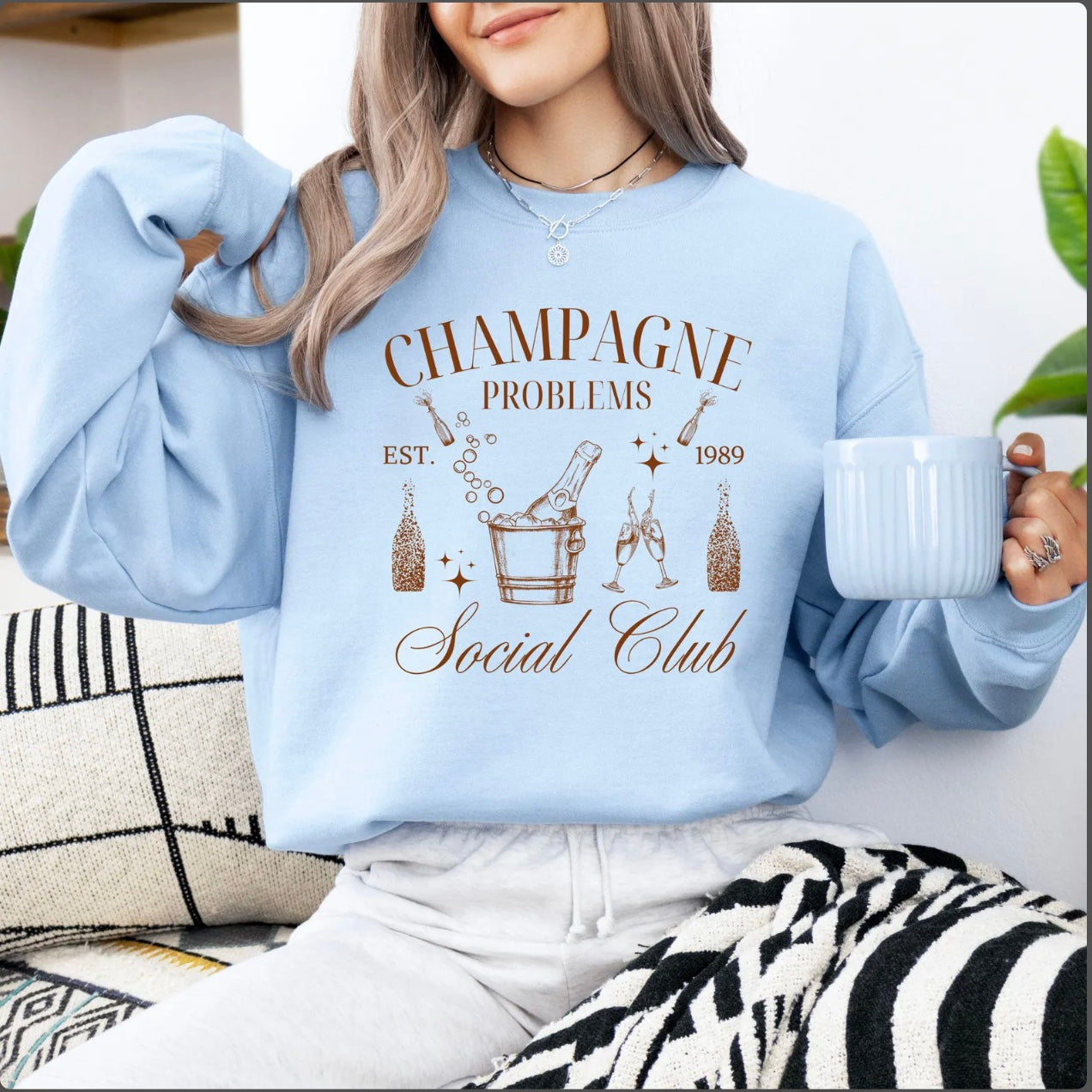 Champagne Problems Sweatshirt