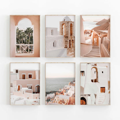 Greece City Set of 6 Gallery