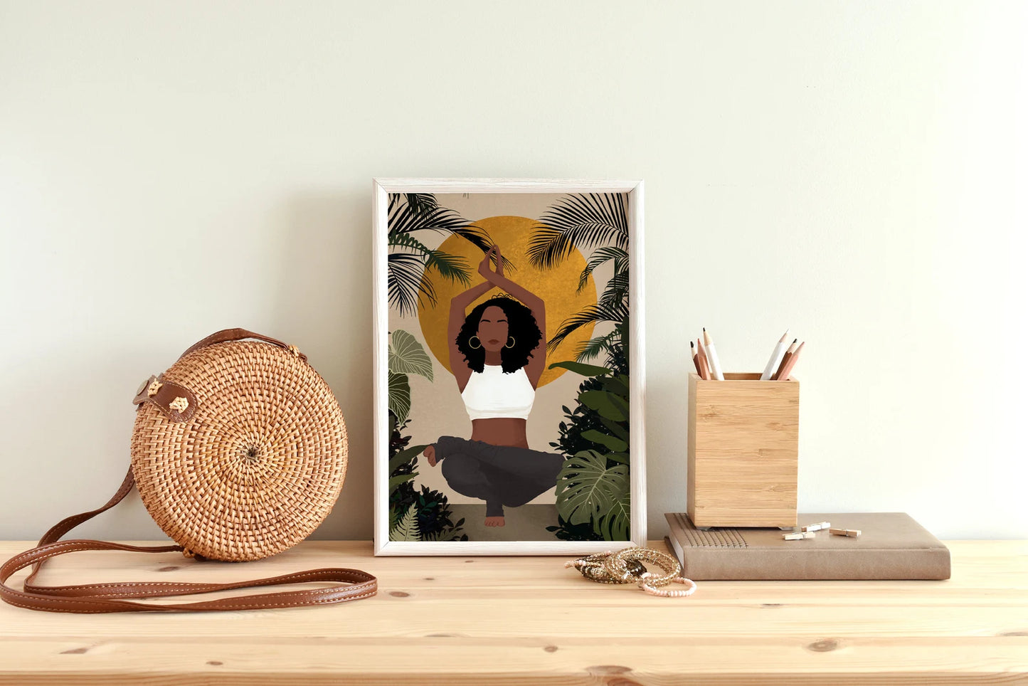 Tropical Woman Art