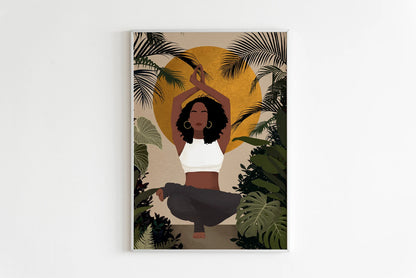 Tropical Woman Art