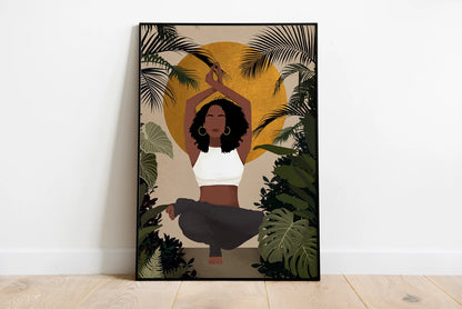 Tropical Woman Art