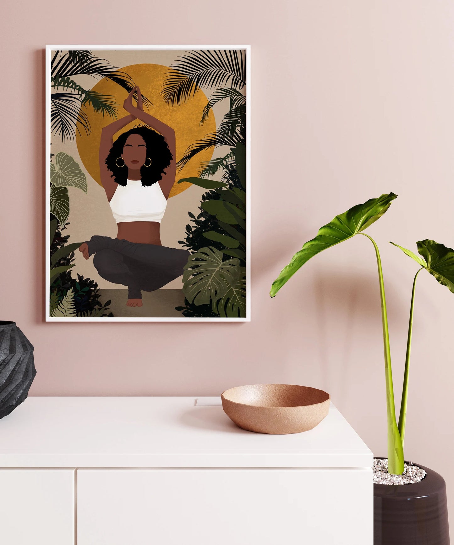 Tropical Woman Art