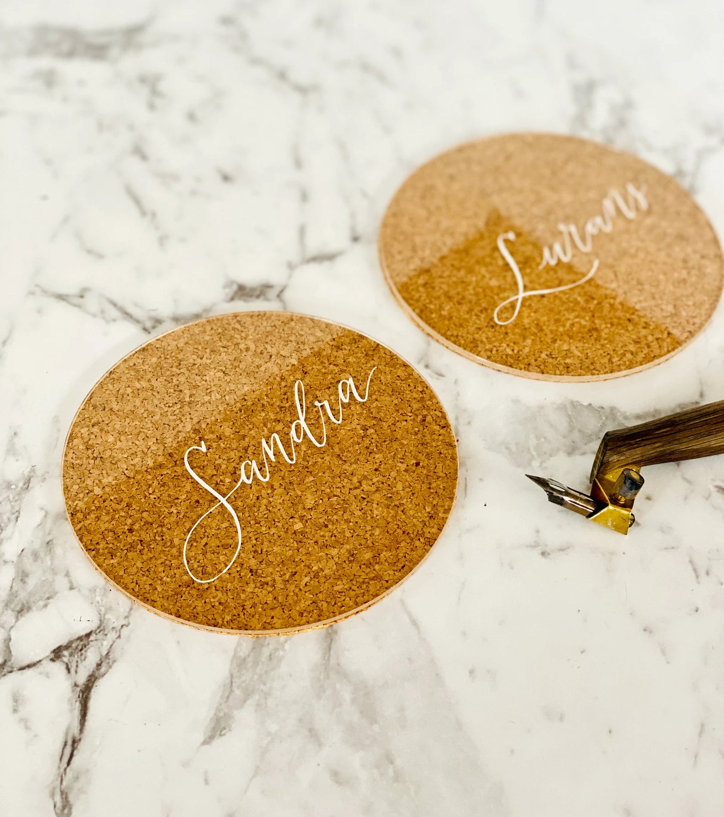 Calligraphy Acrylic Place cards