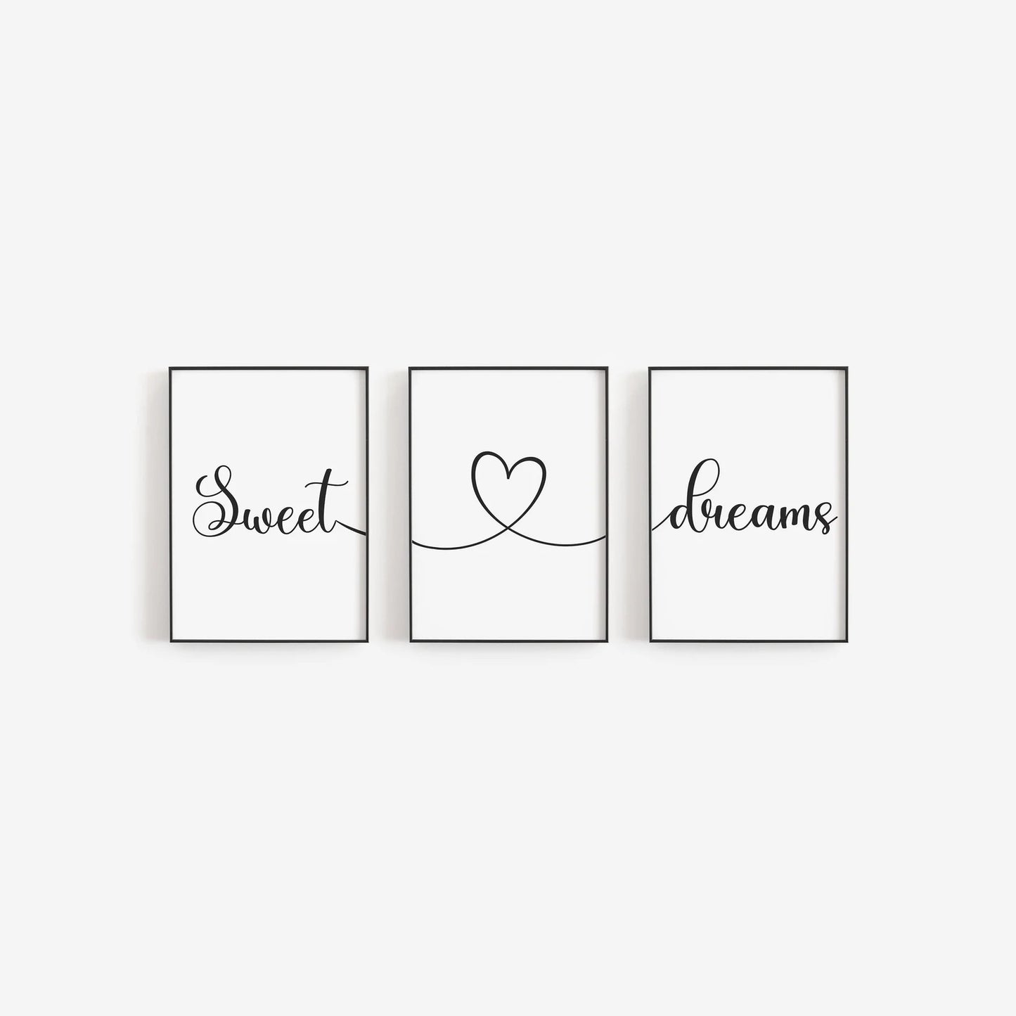 Bedroom Prints Set Of 3