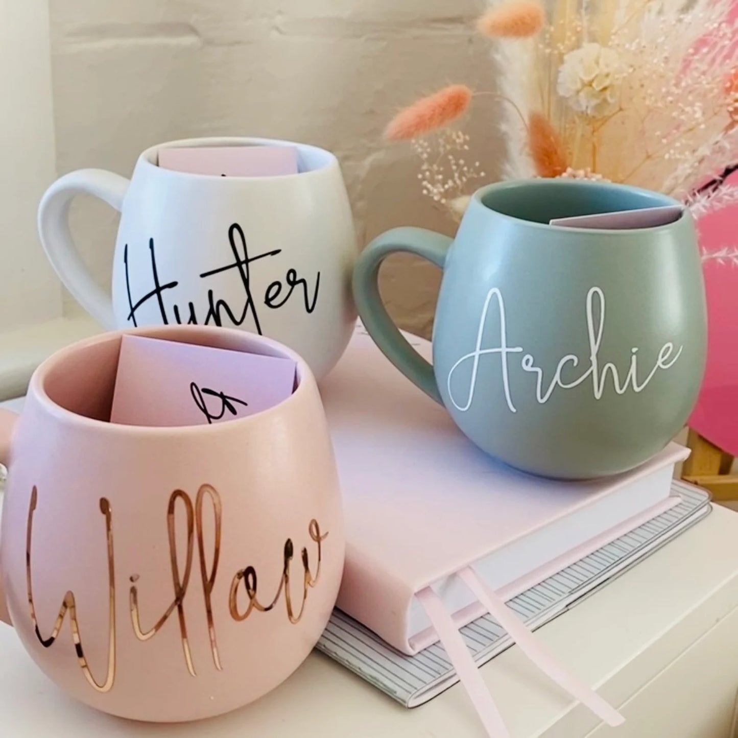 Personalised mugs