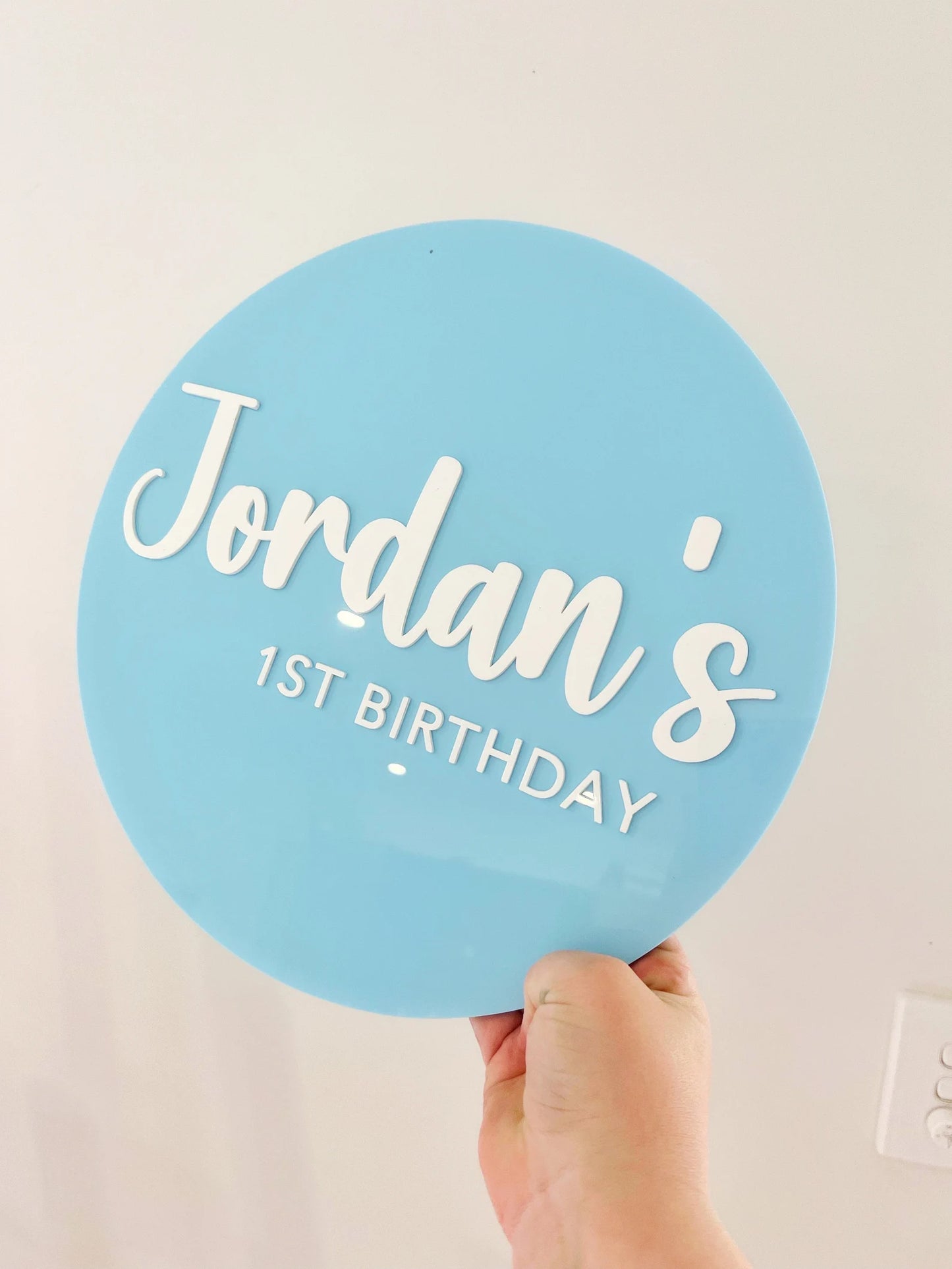 21st Birthday Acrylic Sign