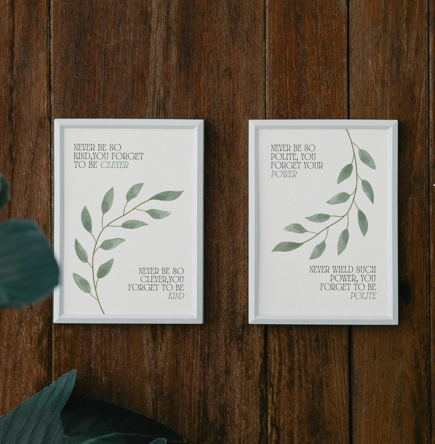 Marjorie lyrics Print set of 2