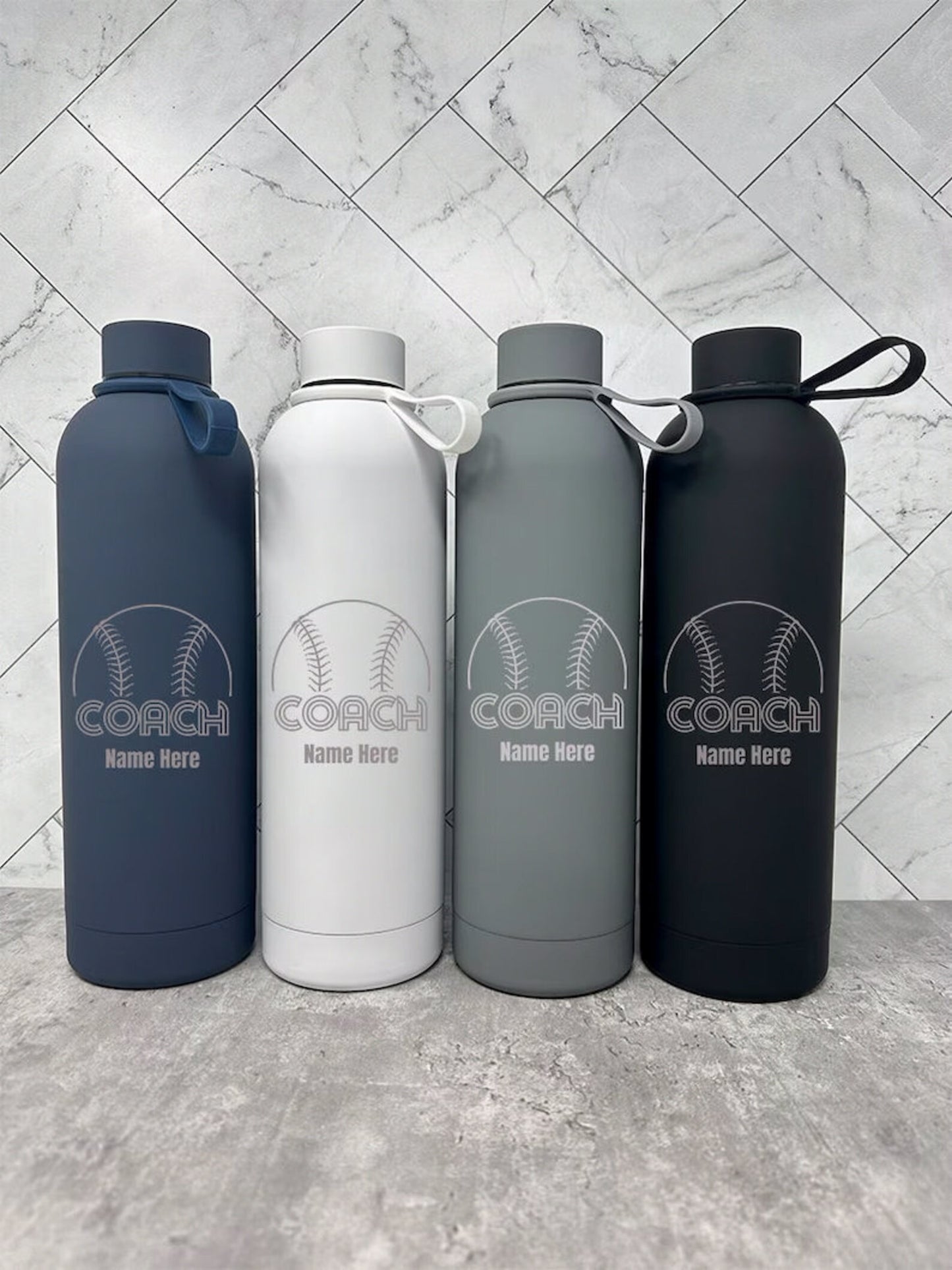 Custom Engraved Coach Bottle