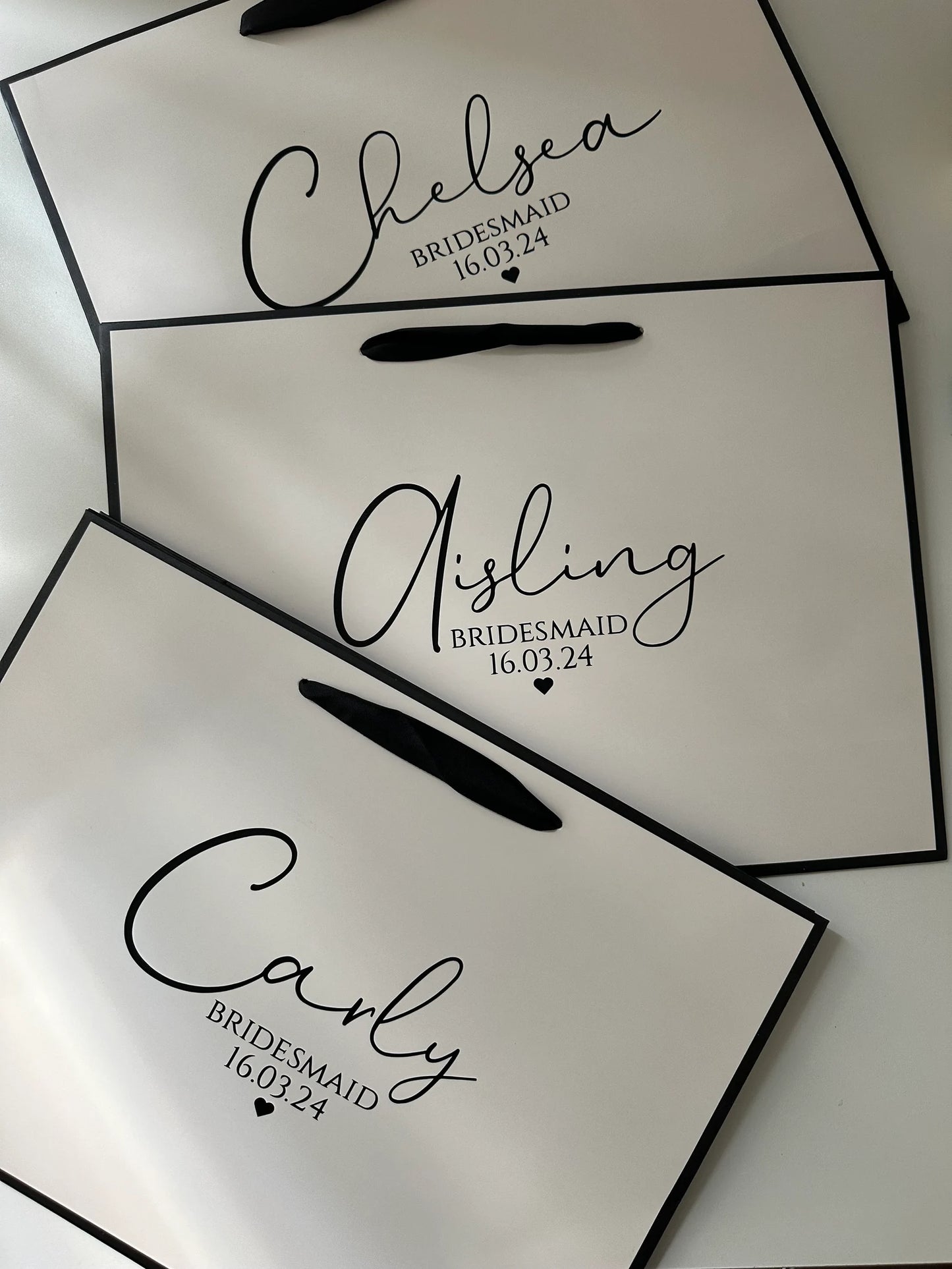 Personalised Luxury Minimal Gift Bags