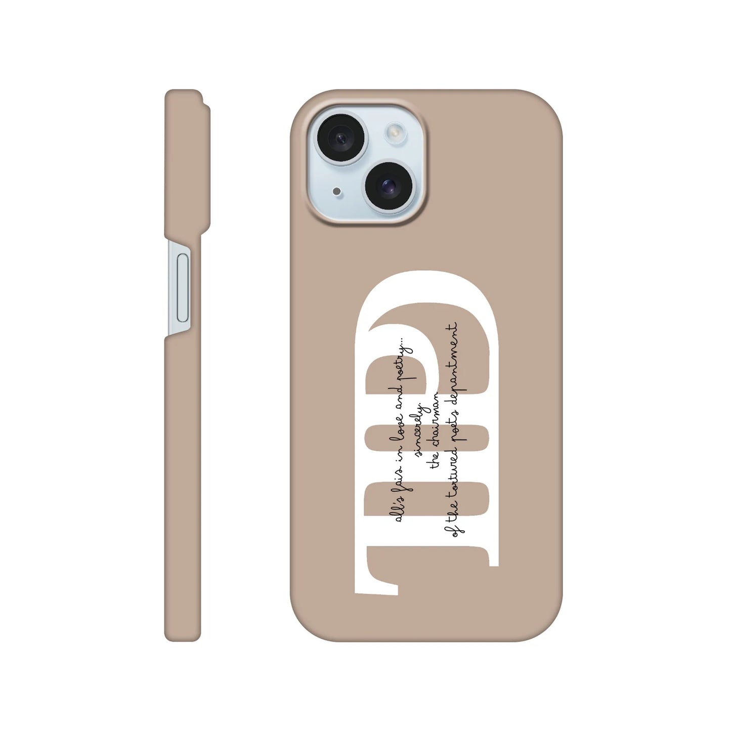 Tortured Poets Society Cell Phone Case