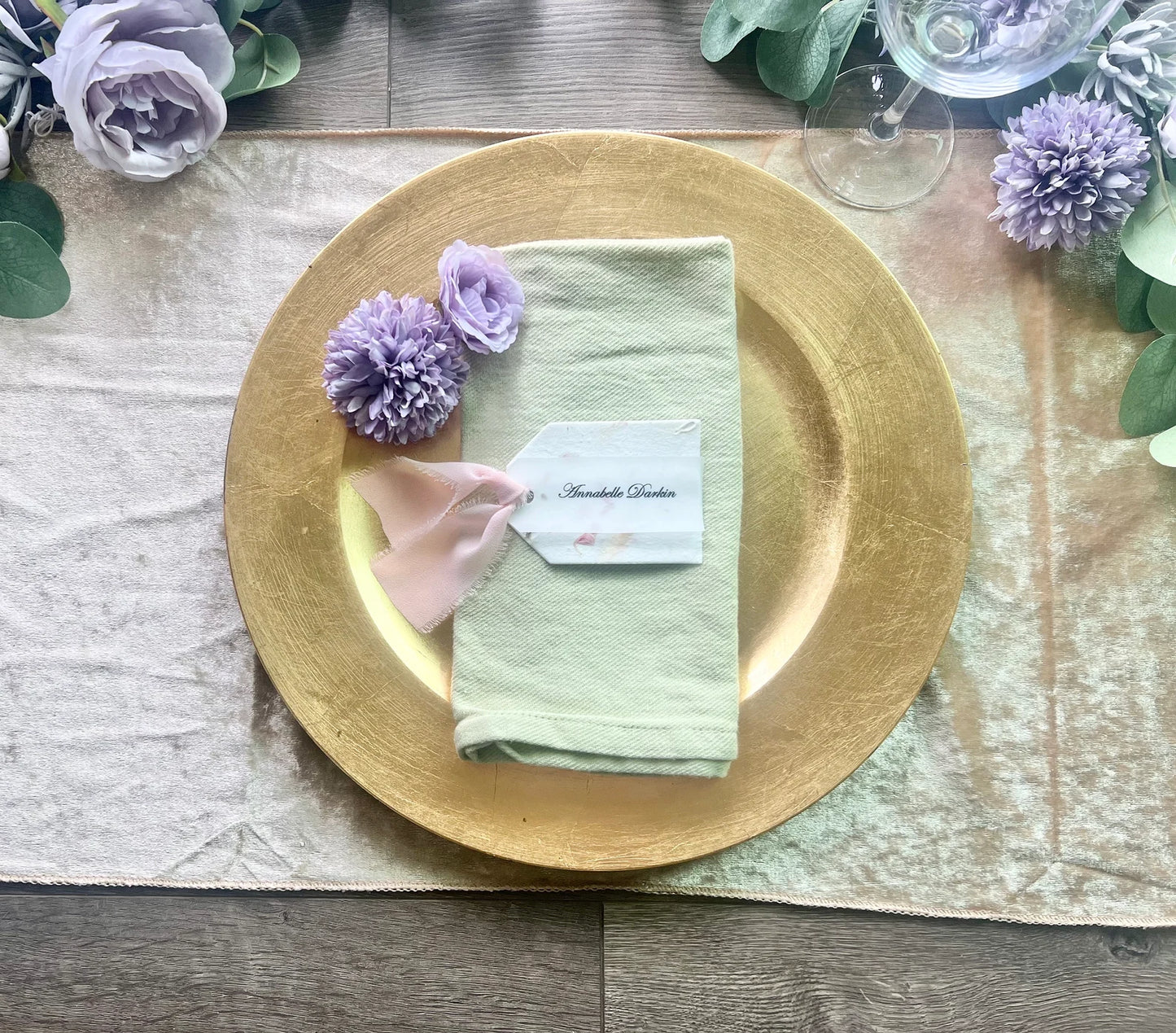 Flower Seed Paper Place Card