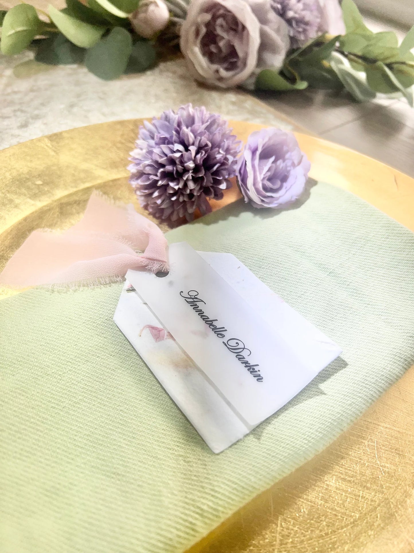 Flower Seed Paper Place Card