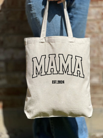 Mama Est Tote Bag