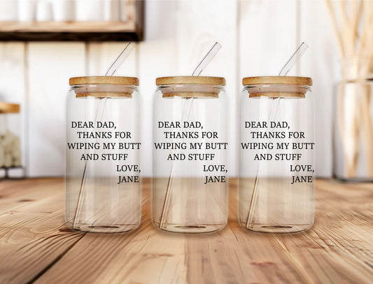 Custom Fathers Day Gift Tumbler