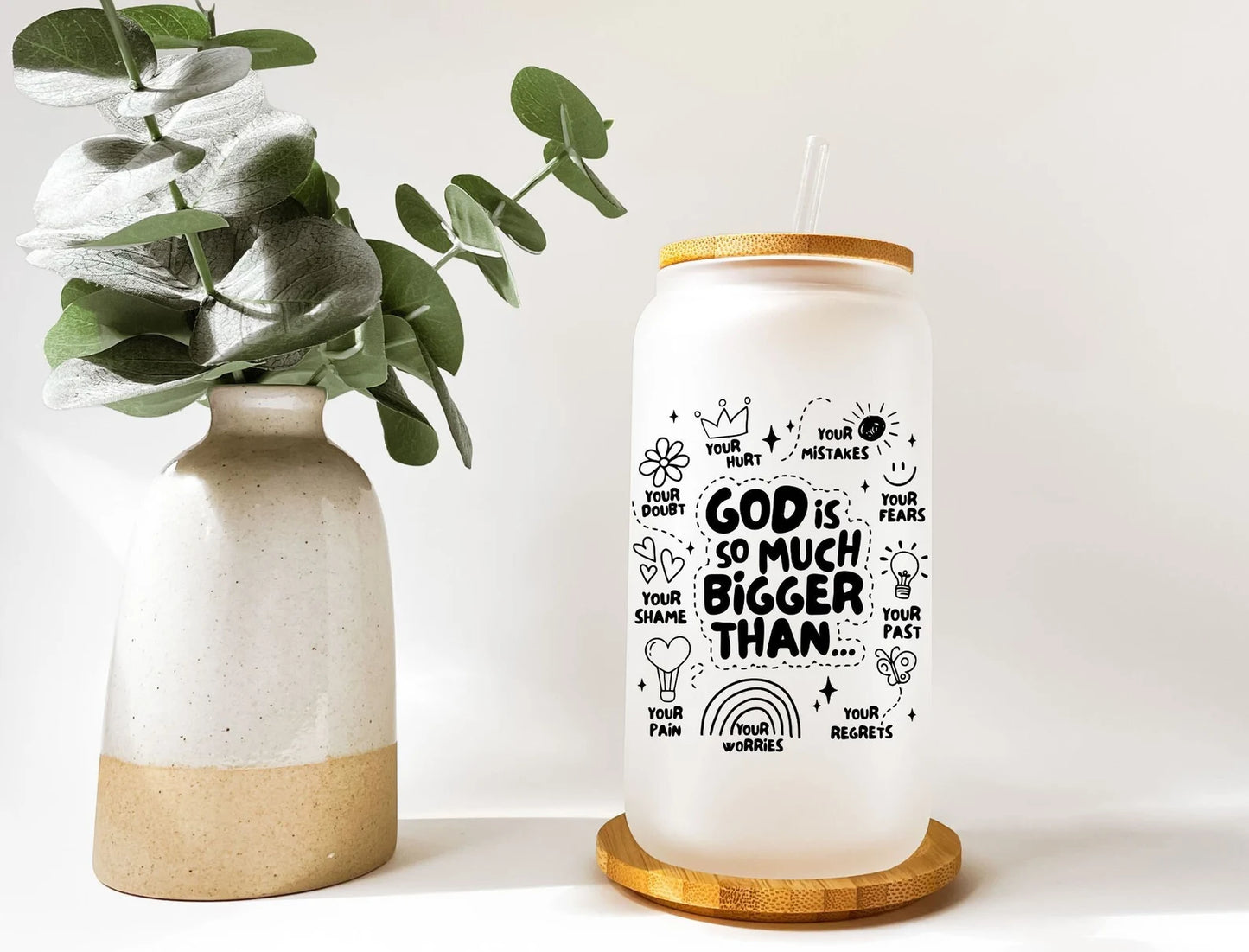 God is Much Bigger Than Religious Glass Can