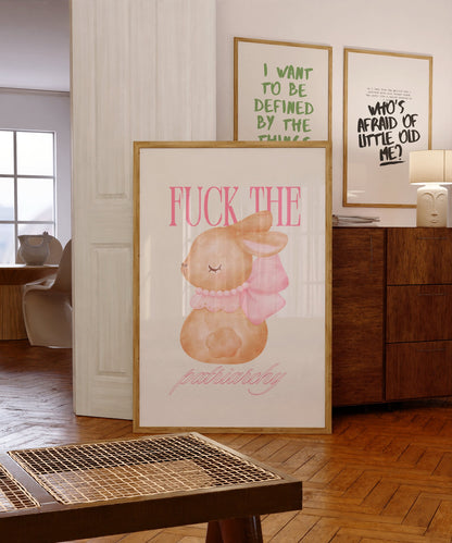 Taylor Poster F The Patriarchy Print