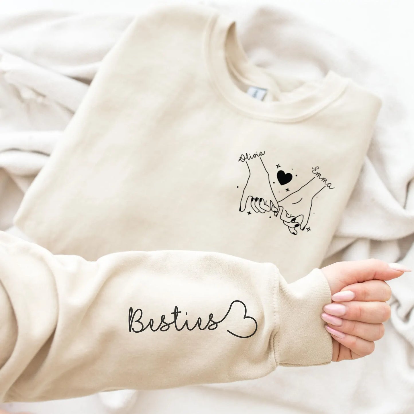 Custom Besties Sweatshirt