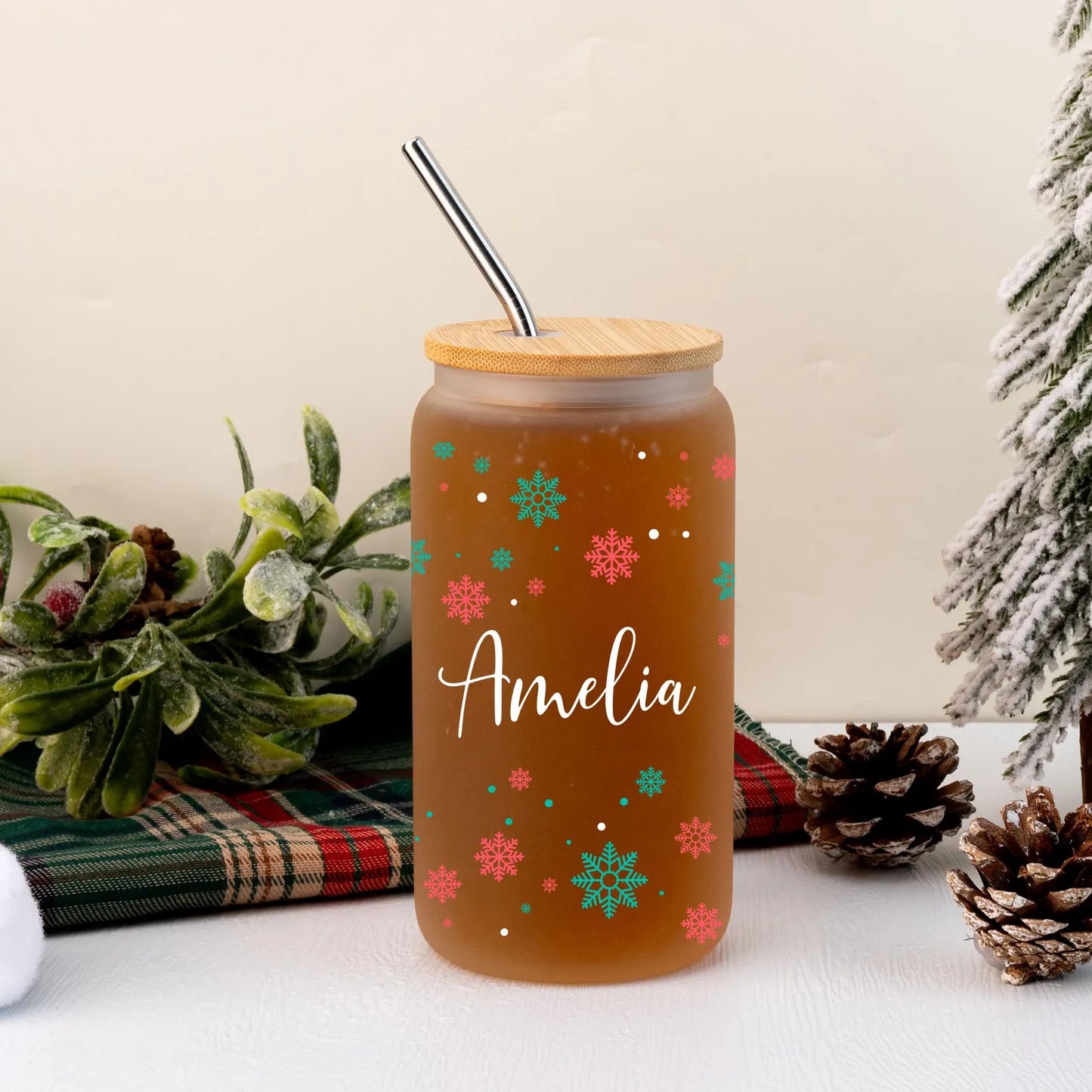 Personalized Christmas Tumbler