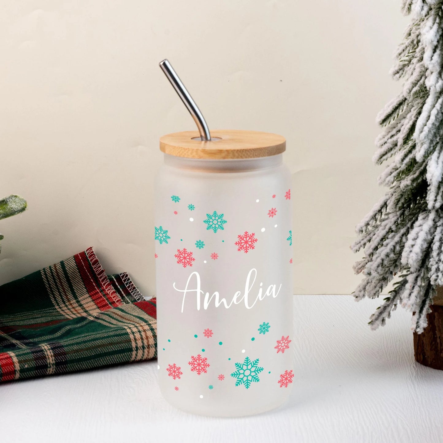 Personalized Christmas Tumbler