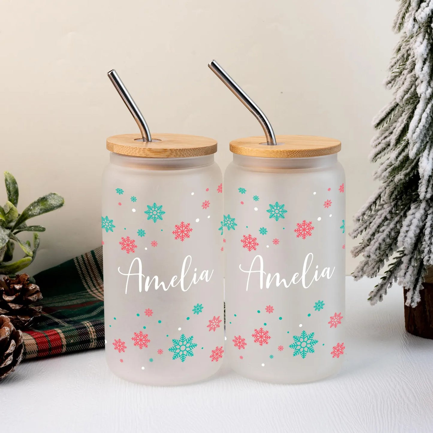 Personalized Christmas Tumbler