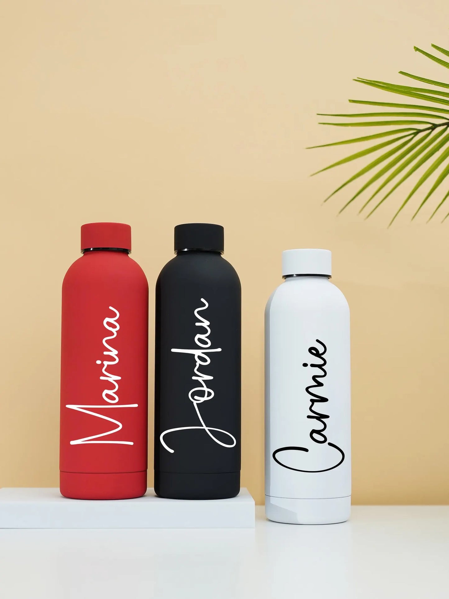 Personalised Water Bottle 500mL Insulated Stainless Steel Bottle