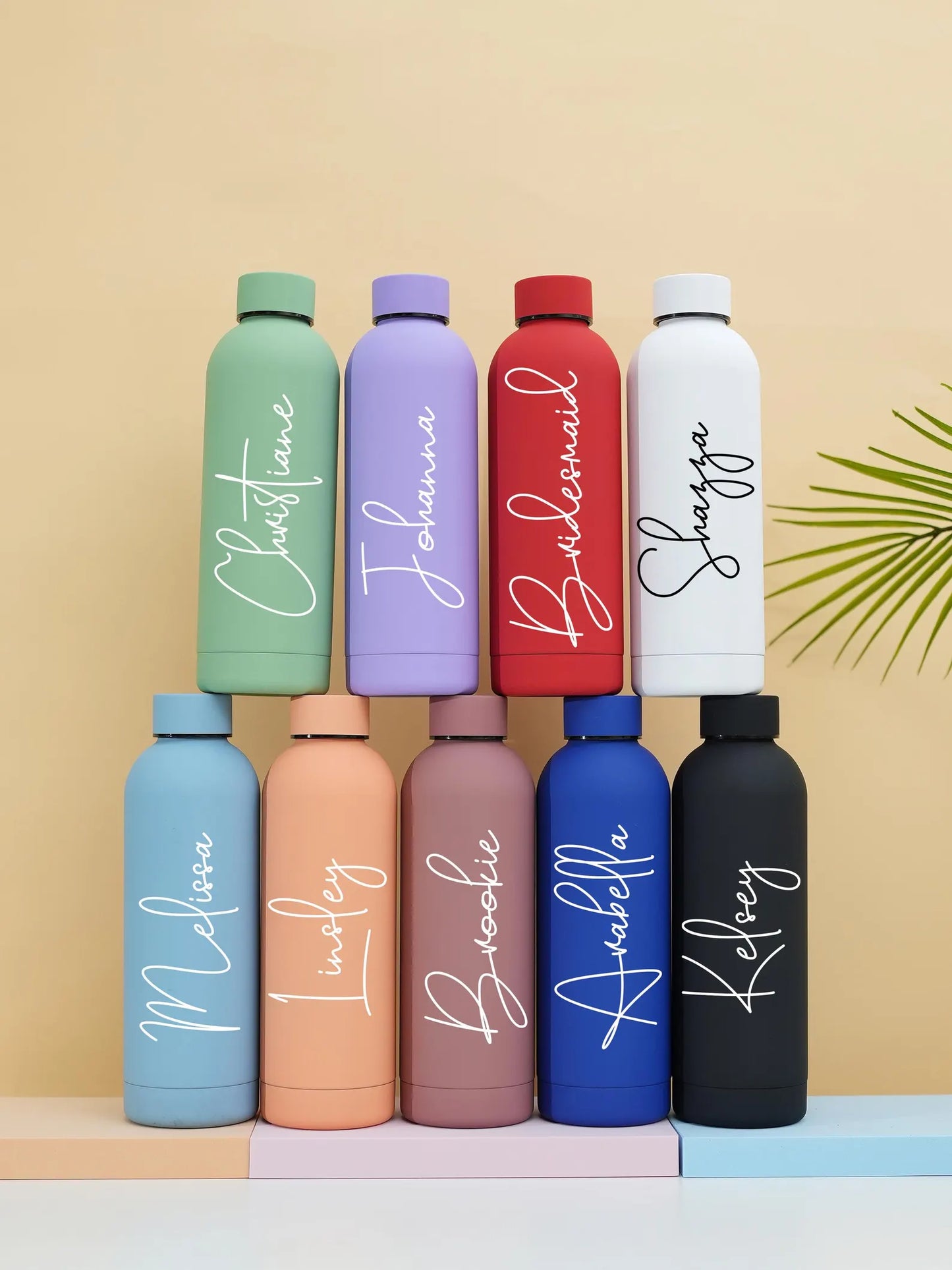 Personalised Water Bottle 500mL Insulated Stainless Steel Bottle