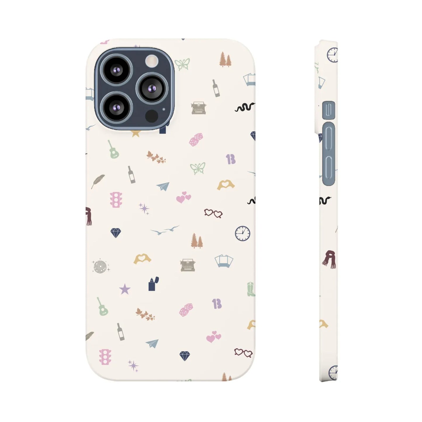 TS Eras Symbols Silicone Phone Case