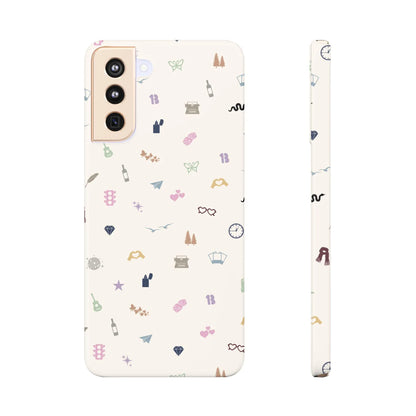 TS Eras Symbols Silicone Phone Case