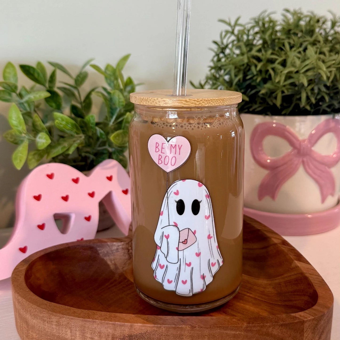 Be My Boo Valentine Iced Coffee Tumbler