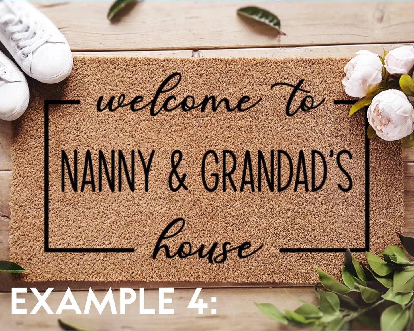 Grandparents Welcome Door Mat